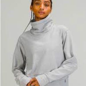 Lululemon ready to rulu pullover light gray
